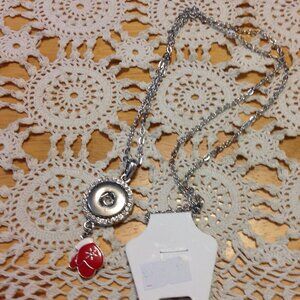 Snap Jewelry - Christmas Mitten